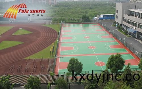 塑膠籃毬場施工公司