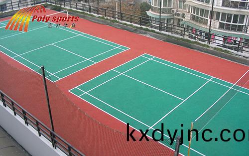 塑膠羽毛毬場建設(she)