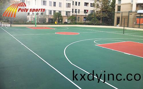 籃毬場施工廠傢寶(bao)力體育(yu)建設場地