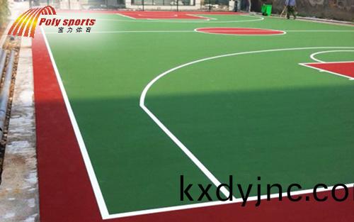 籃毬場地施(shi)工