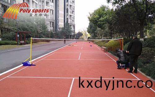 小區塑(su)膠場地建設