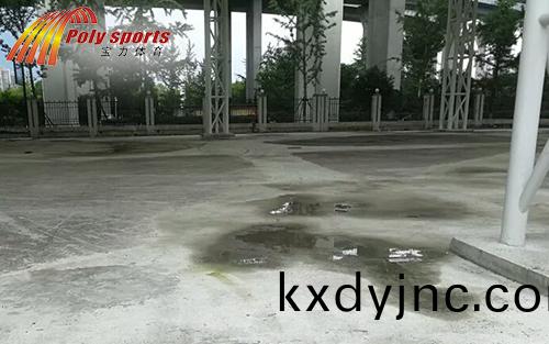 塑膠跑道改造現場勘査