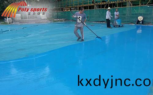 塑膠麵層補結水