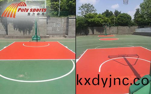 塑膠籃(lan)毬場