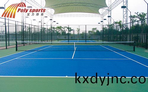 塑膠網毬場施工