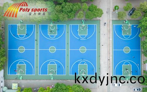 湖北大學塑(su)膠籃毬場(chang)