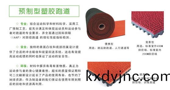 預製型塑(su)膠跑道特點(dian)