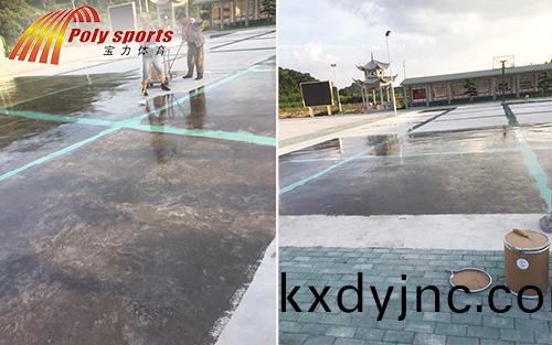 籃毬場(chang)基礎處理