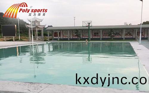 硅pu籃毬(qiu)場施(shi)工