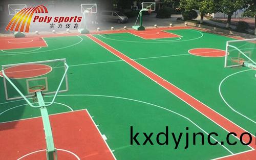 塑膠籃毬場施工改造