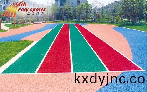 塑膠跑道施工