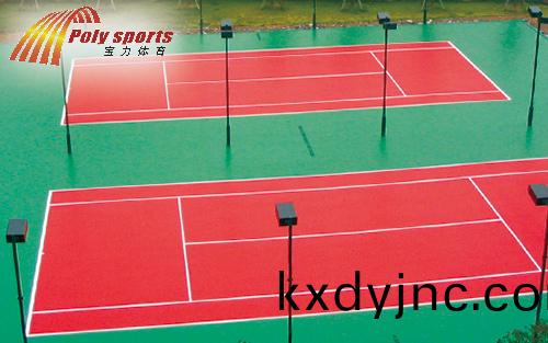 網(wang)毬場施工