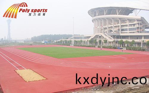 塑膠跑道施工廠傢(jia)建設嘉興體育中心