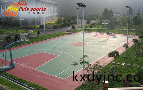 塑膠籃毬場建設公司場地