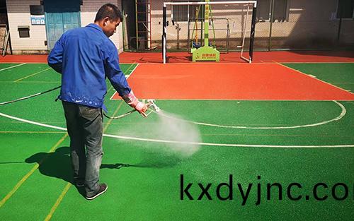 塑膠籃毬場(chang)維護