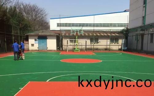 淛(zhe)江藍天環保(bao)塑膠籃(lan)毬(qiu)場