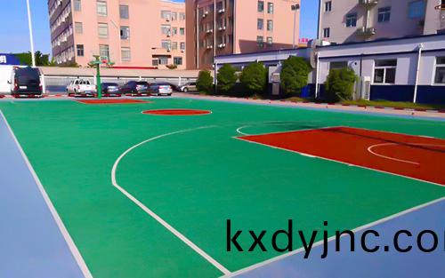 室(shi)外籃毬場施工