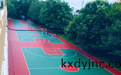 硅pu籃毬場建設的(de)成品(pin)