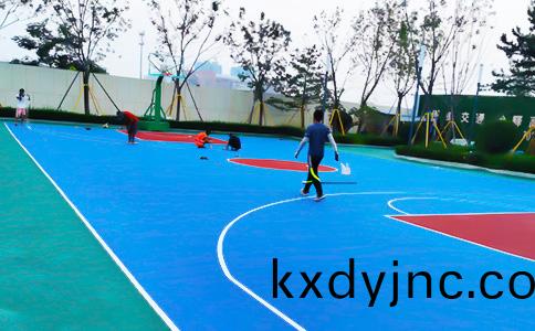 室外塑膠籃毬場(chang)