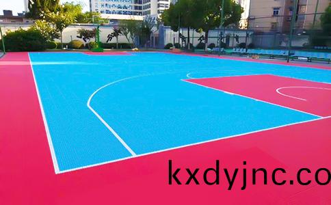 籃毬場塑膠地(di)麵