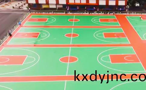 塑(su)膠籃毬場施工