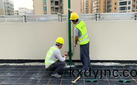 樓頂(ding)籃毬場建(jian)設