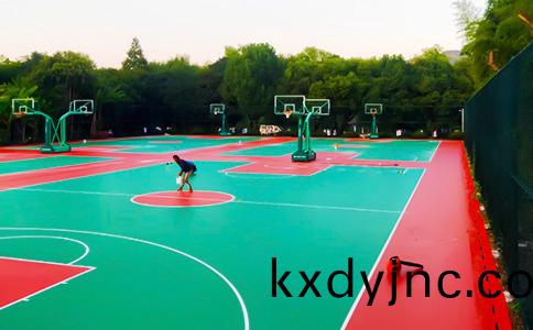 硅PU籃毬場建設