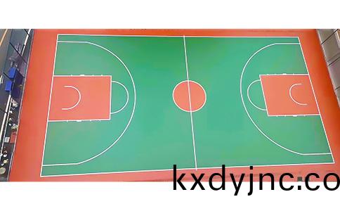 杭州丙(bing)烯痠籃毬場施工