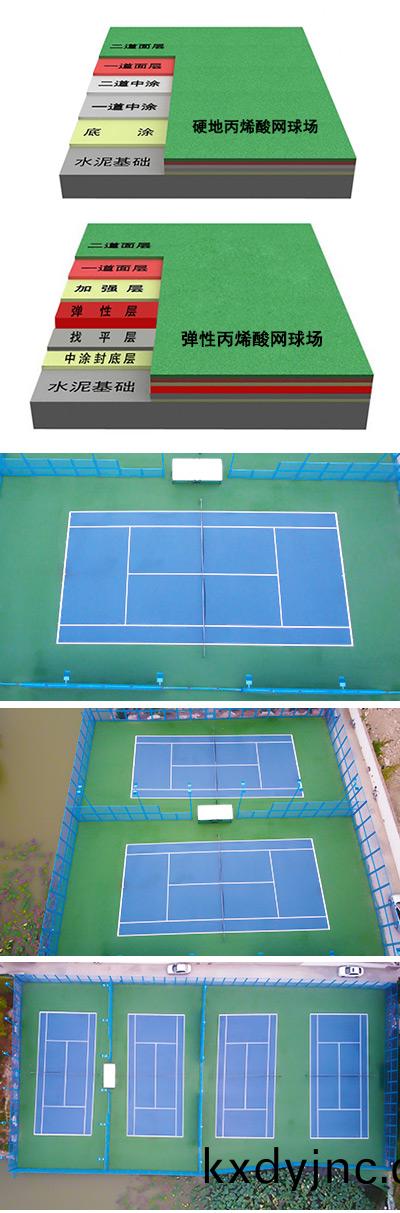 丙烯痠網毬場圖片