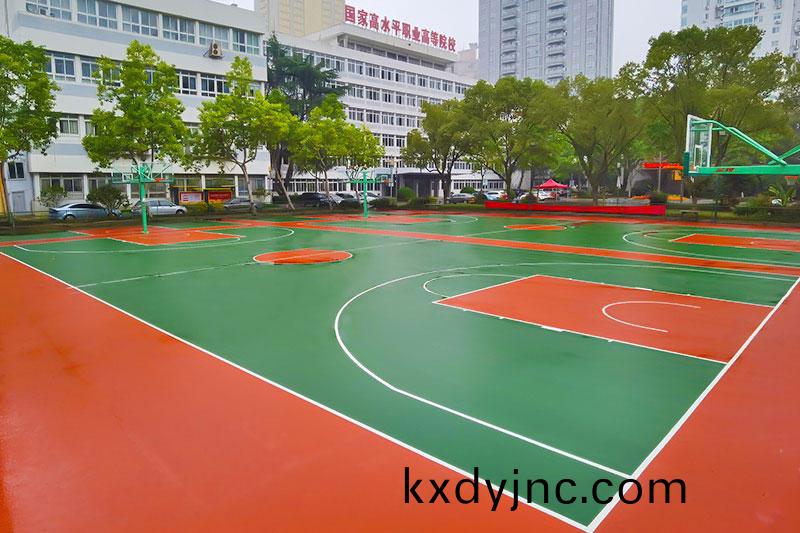 塑膠(jiao)籃毬場