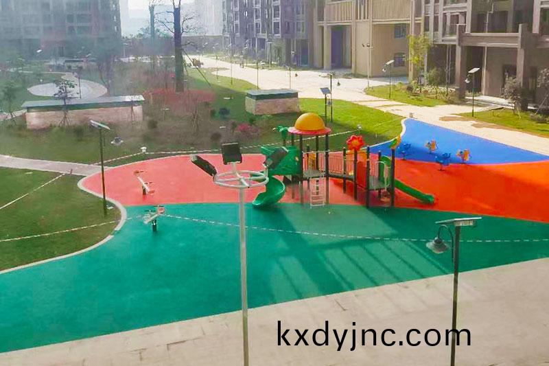 epdm塑(su)膠顆粒遊樂場