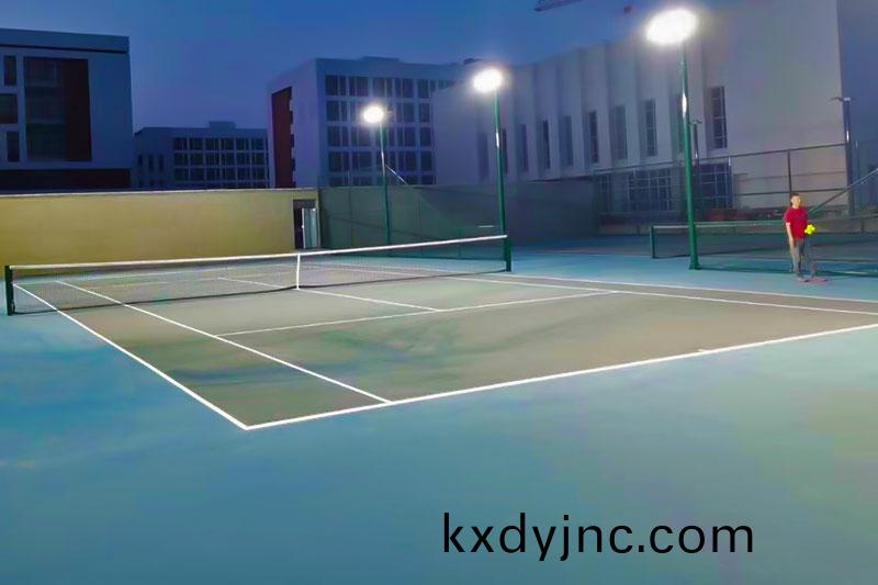 室外硅pu網(wang)毬場