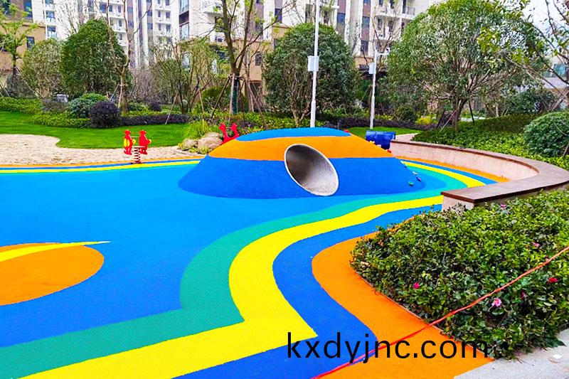 兒(er)童樂(le)園塑膠地坪