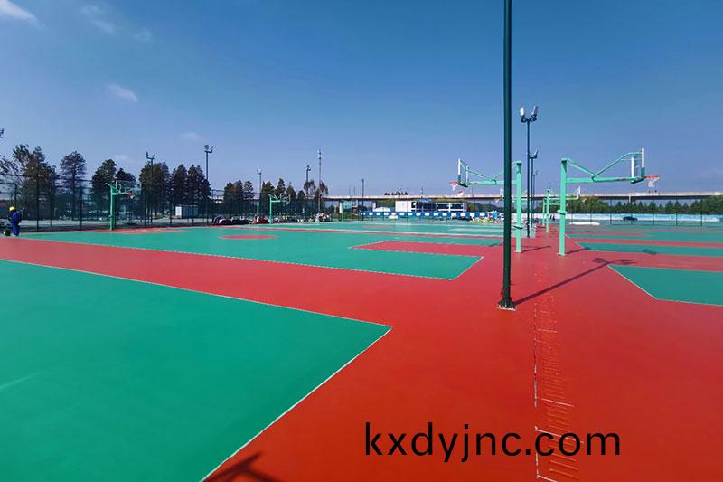 杭州塑膠籃毬場