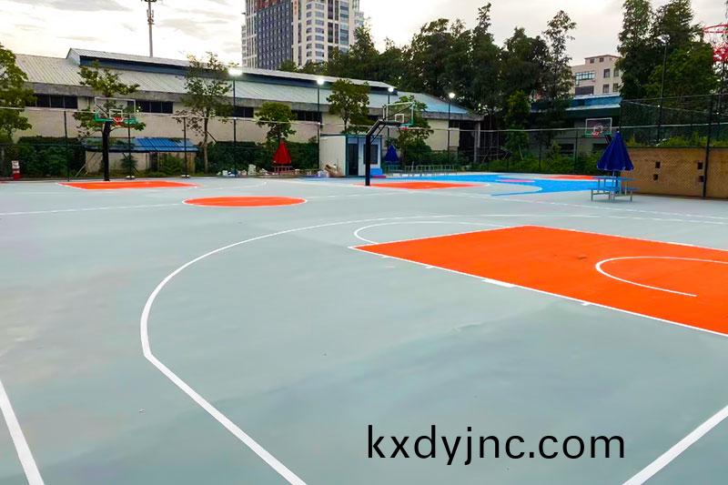 室外塑膠籃毬場