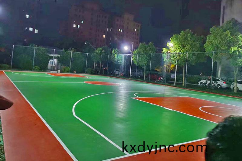 室外(wai)塑膠籃毬場