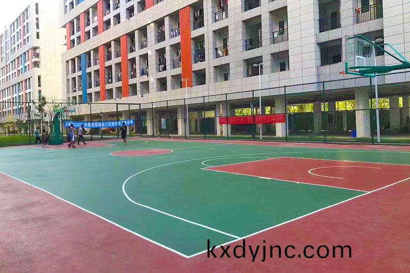 硅pu塑膠(jiao)籃毬場