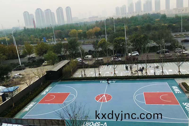 硅pu塑膠籃毬(qiu)場