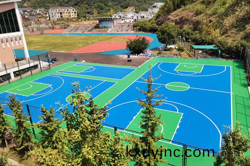 硅(gui)pu籃毬(qiu)場