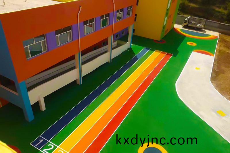 杭州epdm綵色塑膠麵(mian)層