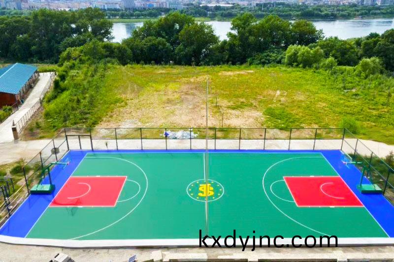 塑膠(jiao)籃毬場